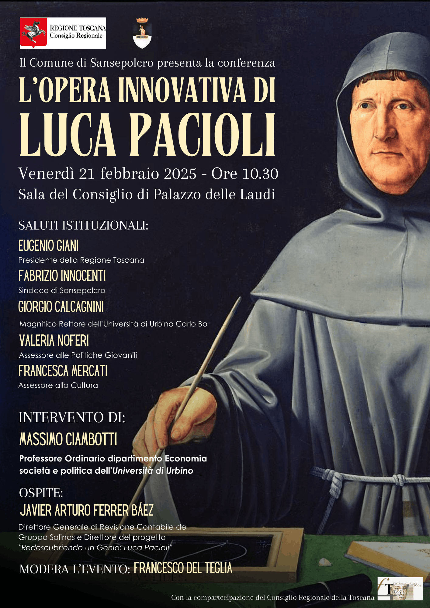 Locandina Luca Pacioli