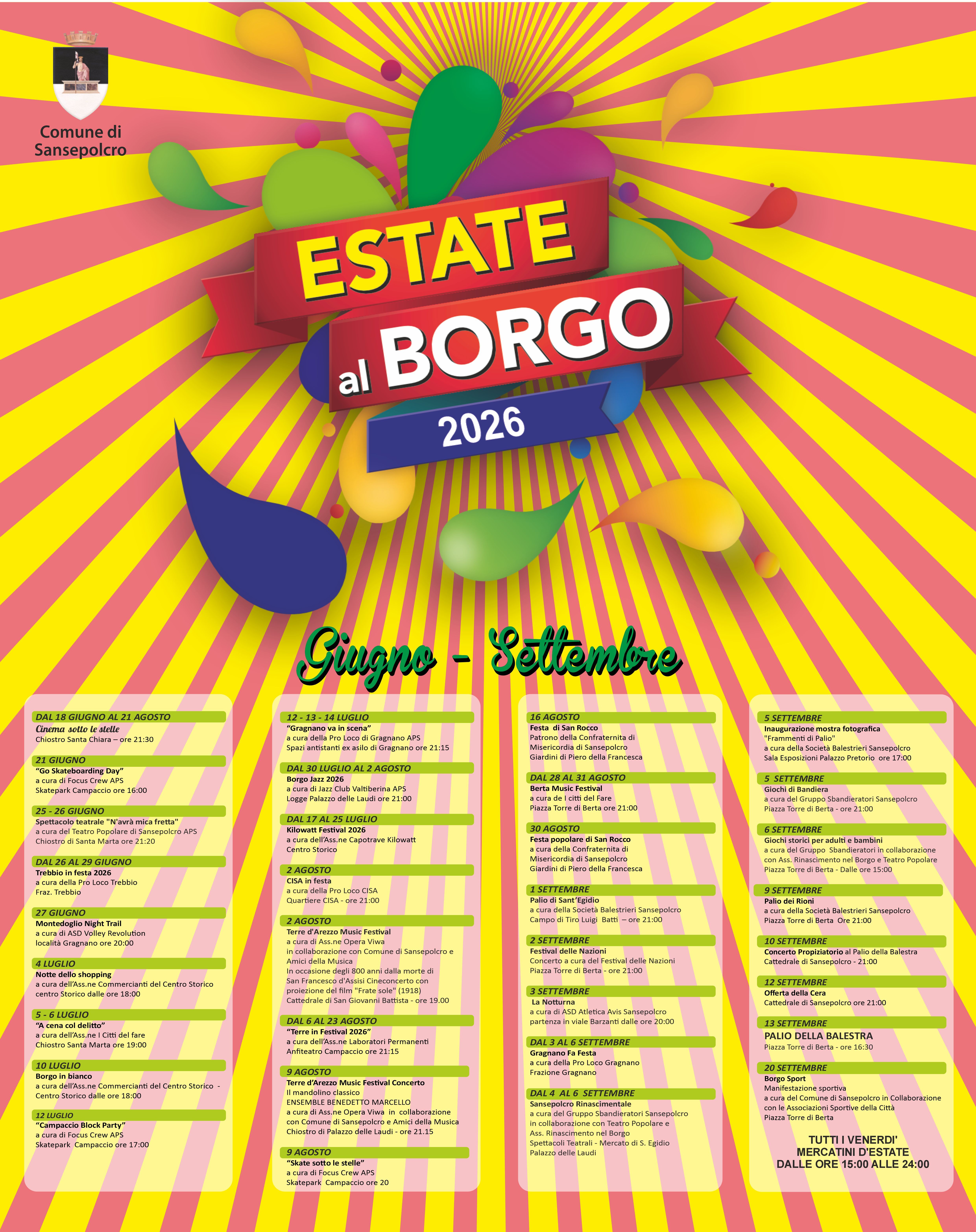 Estate al Borgo 2026