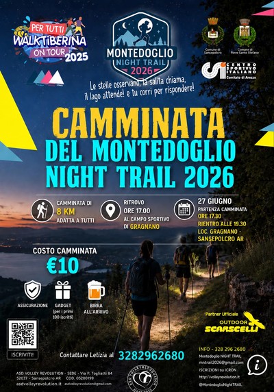 Camminata del Montedoglio Night Trail