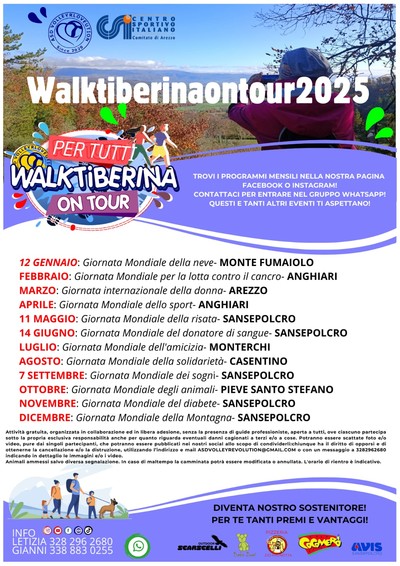 Walktiberina On Tour 2025