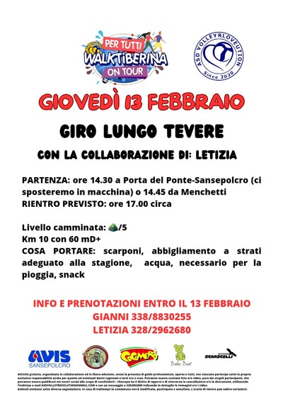 Programma del 13 febbraio