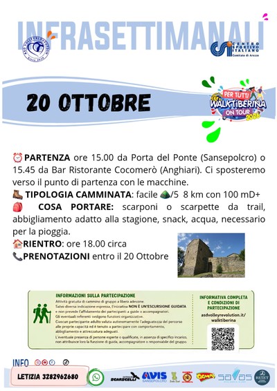 Camminata Infrasettimanale